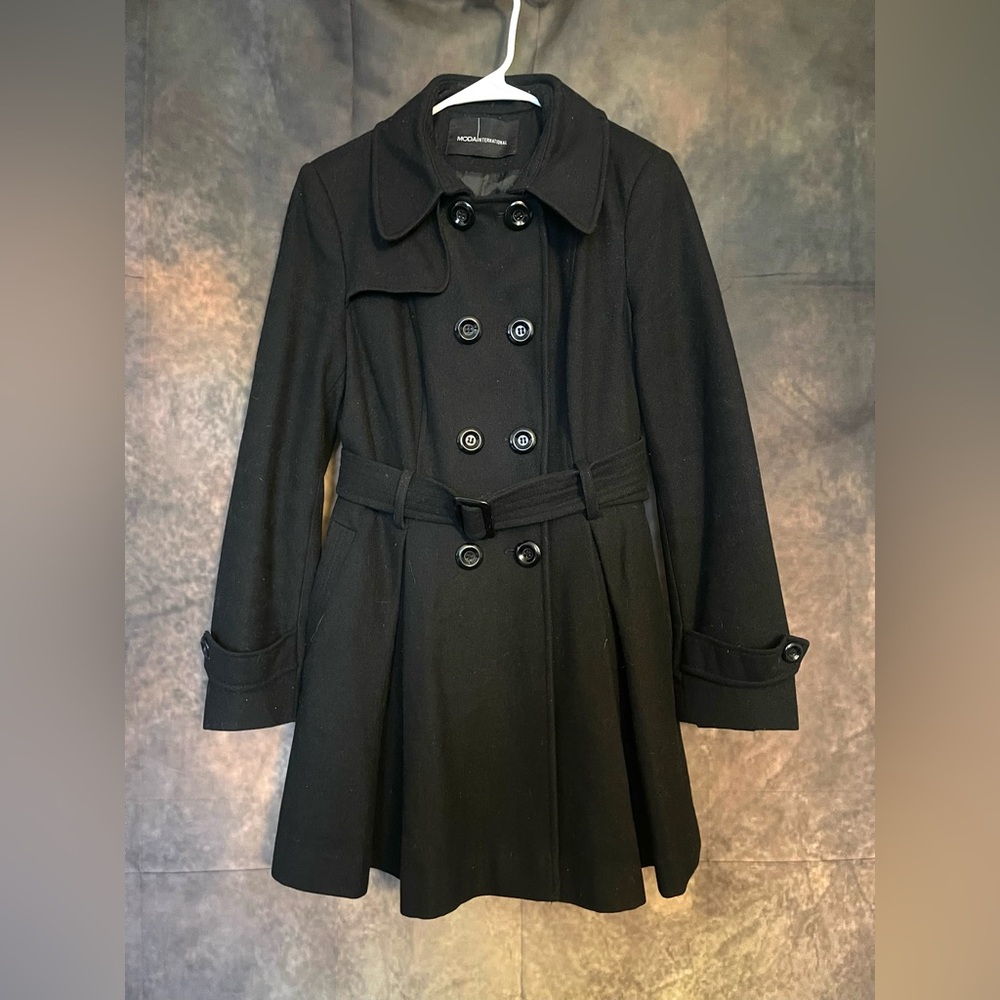 Moda International Black Outerwear